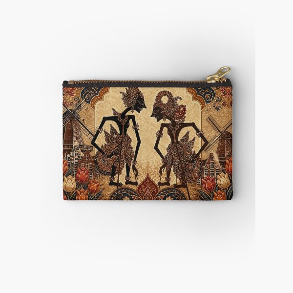 Item preview, Golden Batik Wayang Twin Puppets designed and sold by ChotipahArt.