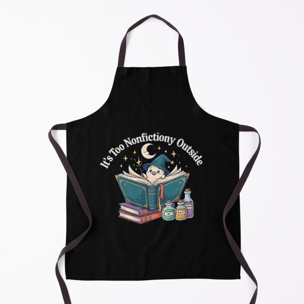 Item preview, It's Too Nonfictiony Outside Cute Literary Book Lover designed and sold by Redgiant87x.