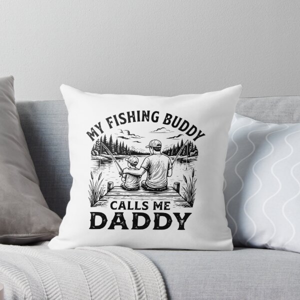 Item preview, Fishing Buddy Daddy T-Shirt designed and sold by PrintAtelier.