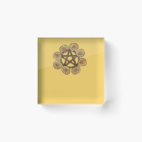 Item preview, Marigold Pentacle designed and sold by lacychenault.