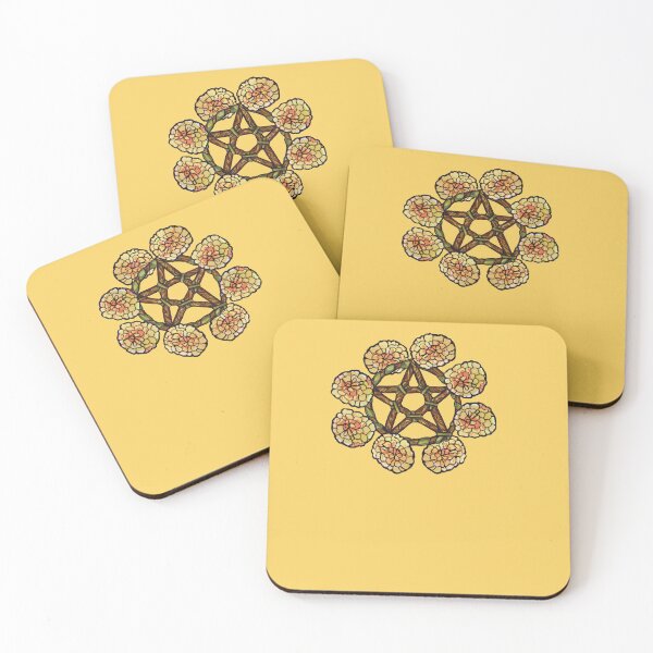 Item preview, Marigold Pentacle designed and sold by lacychenault.