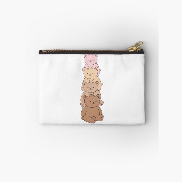 Item preview, Stacked Teddy Bears – Pink, Cream & Caramel Bear Tower designed and sold by AliveStyle.