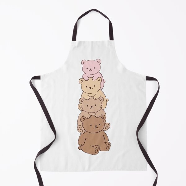 Item preview, Stacked Teddy Bears – Pink, Cream & Caramel Bear Tower designed and sold by AliveStyle.