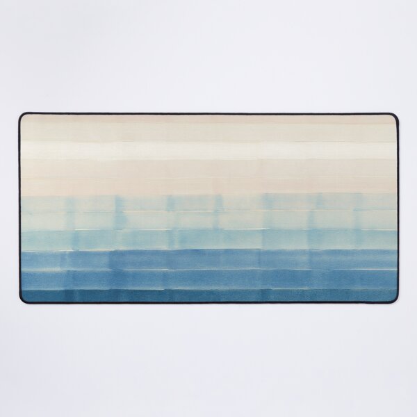 Item preview, Indigo Ombre Minimalist Coastal Abstract designed and sold by trajeado14.