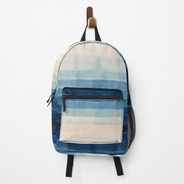 Item preview, Indigo Ombre Minimalist Coastal Abstract designed and sold by trajeado14.