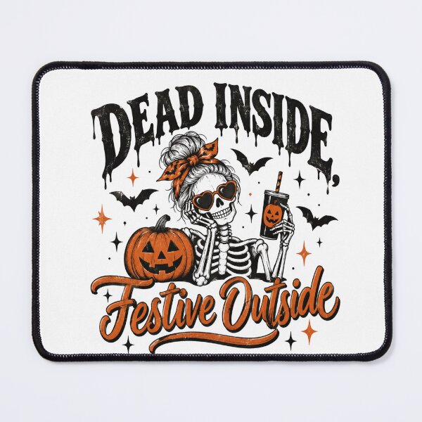 Item preview, Dead Inside, Festive Outside designed and sold by SaveForMyDeposit.