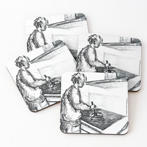 Item preview, The Cook | Graphite designed and sold by miguelfra.artwork.
