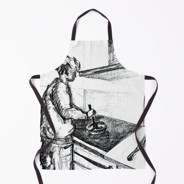 Item preview, The Cook | Graphite designed and sold by miguelfra.artwork.