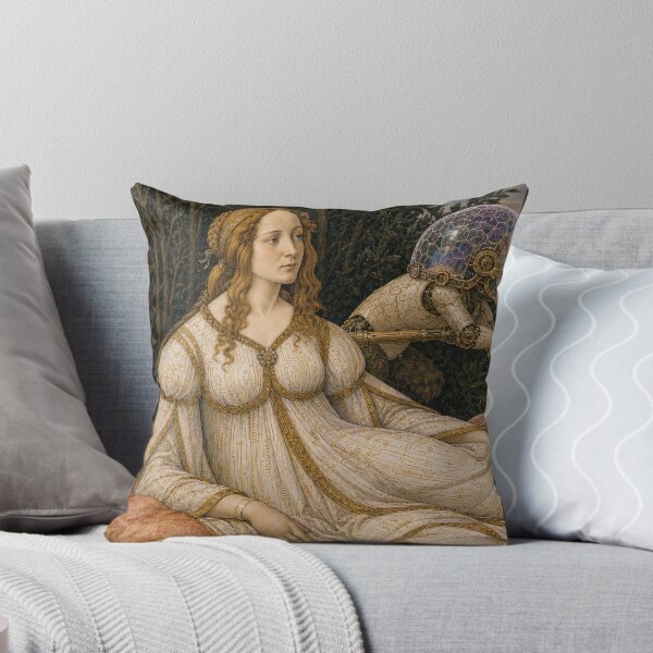 Item preview, Venus and Mars Left Panel Cyber Renaissance Art Print designed and sold by DMarquiseArt.