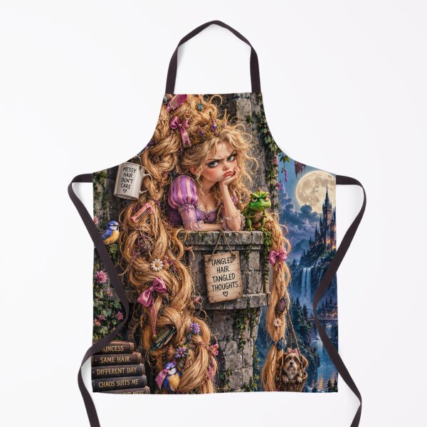 Item preview, Grumpy Princess..... Bad Hair Day  designed and sold by FloramoonArt.