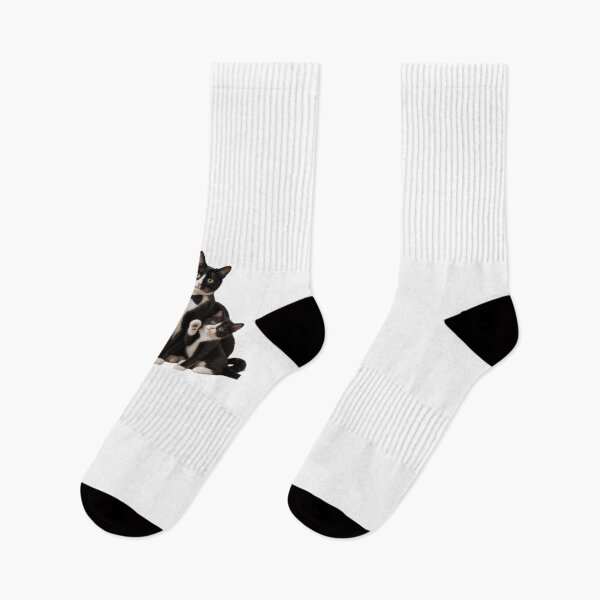 Item preview, A beautiful family of Tuxedo Cats designed and sold by GoodPlaceToShop.