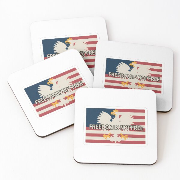 Item preview, Freedom is not free - American & Polish Unity designed and sold by NiftyWrx.