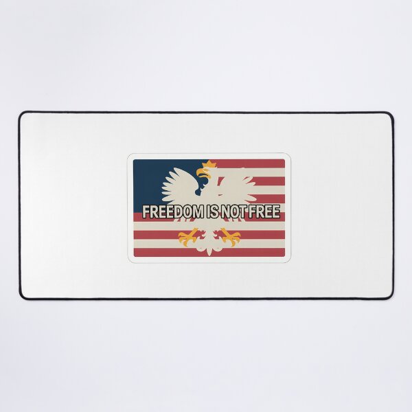 Item preview, Freedom is not free - American & Polish Unity designed and sold by NiftyWrx.