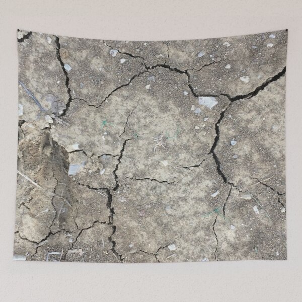 Item preview, crazy cracked clay texture, no filter photograph designed and sold by GiSilver.