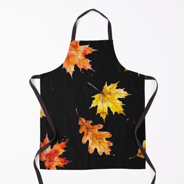 Item preview, Watercolor Falling Autumn Maple and Oak Leaves designed and sold by Surviving Monday Club.