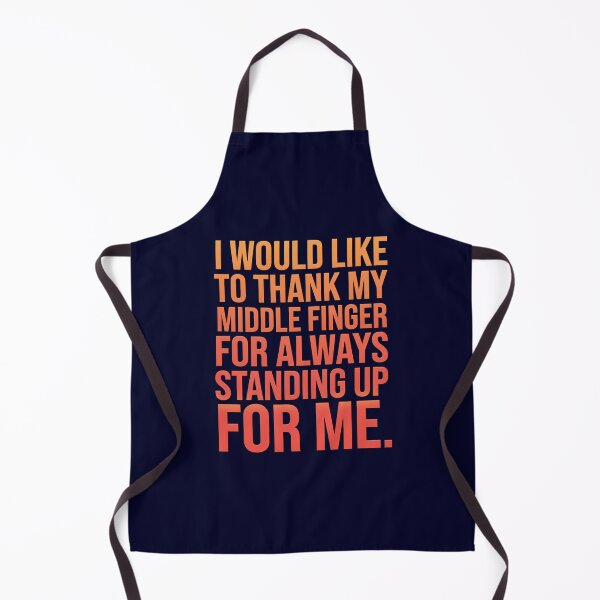 Item preview, Funny Sarcastic Humor I Would like To Thank My Middle Finger  designed and sold by fantasticdesign.