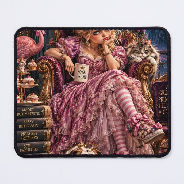 Item preview, Grumpy Princess ..... Pffft!! designed and sold by FloramoonArt.