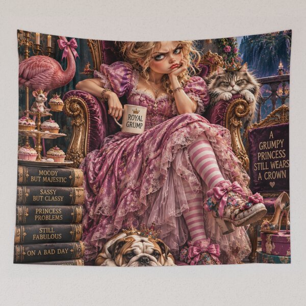 Item preview, Grumpy Princess ..... Pffft!! designed and sold by FloramoonArt.