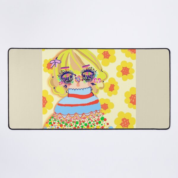Item preview, Flower Eyed Dream Girl designed and sold by AxiomsDream.