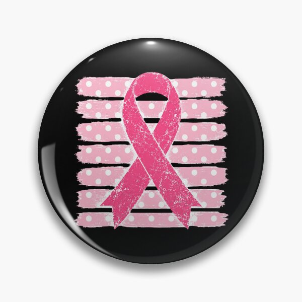 Item preview, Distressed Pink Ribbon With Polka Dots designed and sold by Lombardino.
