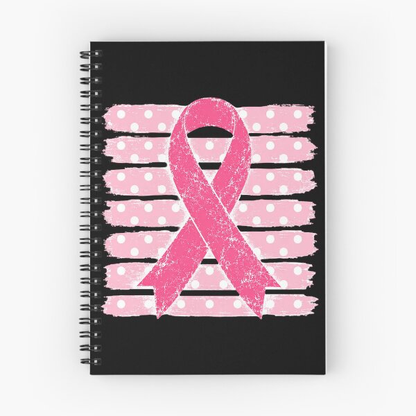 Item preview, Distressed Pink Ribbon With Polka Dots designed and sold by Lombardino.