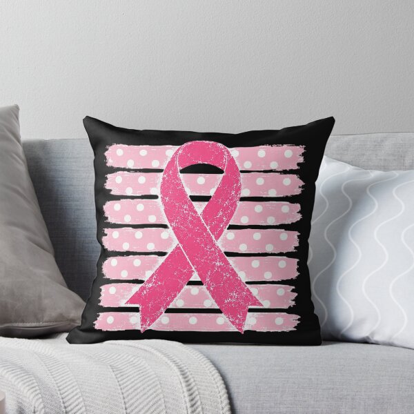 Item preview, Distressed Pink Ribbon With Polka Dots designed and sold by Lombardino.
