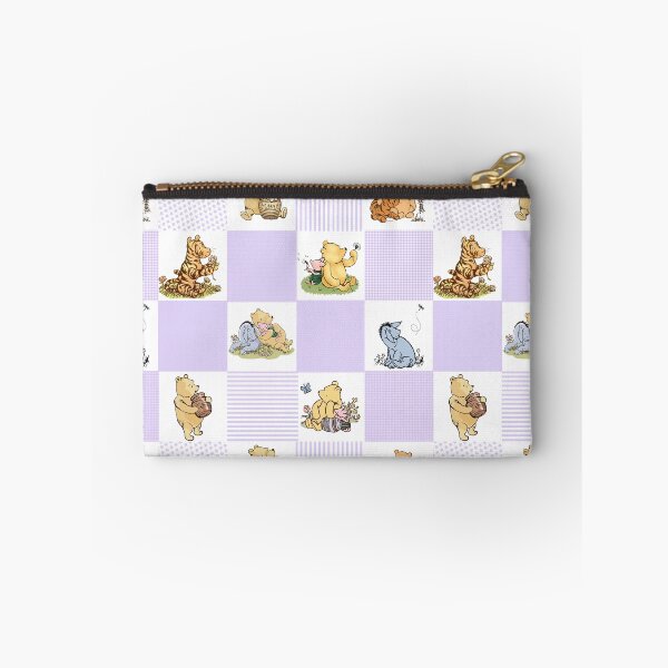 Item preview, Winnie the Pooh Classic Patchwork Cheater Quilt Lavender designed and sold by ColorFlowArt.