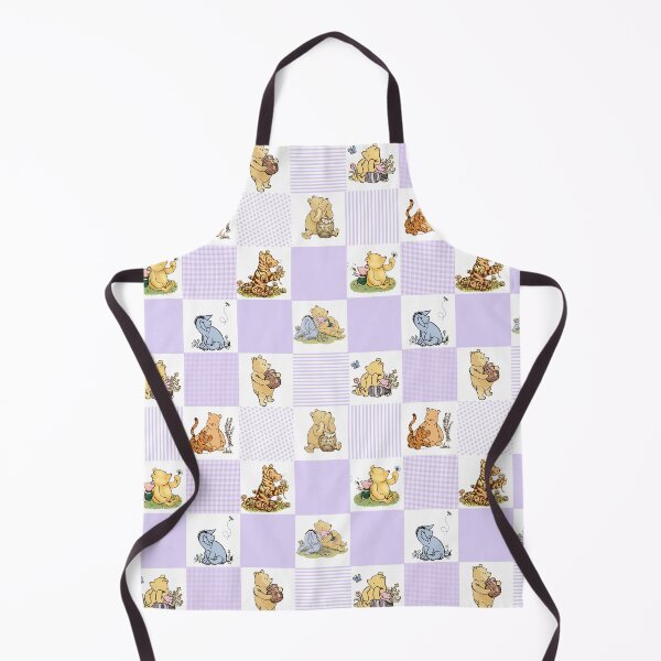 Item preview, Winnie the Pooh Classic Patchwork Cheater Quilt Lavender designed and sold by ColorFlowArt.