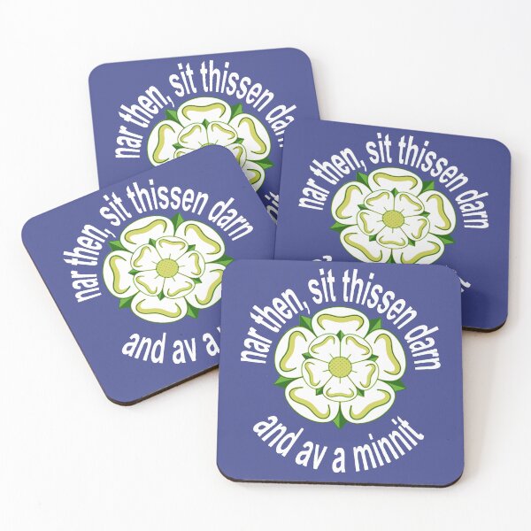 Item preview, Nar Then Sit Thissen Darn and Av A Minnit White Text designed and sold by taiche.