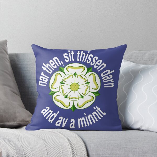 Item preview, Nar Then Sit Thissen Darn and Av A Minnit White Text designed and sold by taiche.