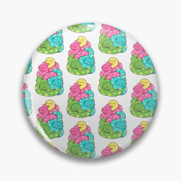 Item preview, Coiled Snake Squad – Colorful Reptiles with Hearts & Stars designed and sold by AliveStyle.