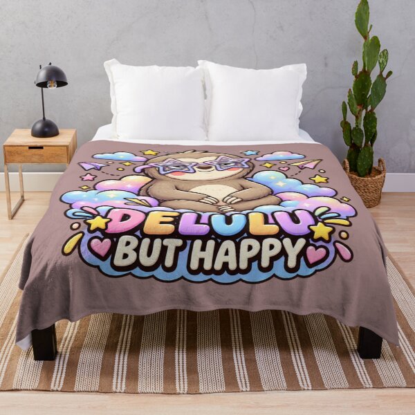 Item preview, Gen Z Delulu But Happy Cute Sloth designed and sold by HANG ON STUDIO .