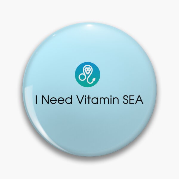 Item preview, Sea Glass - Funny Sea Glass Hunter Gifts - Beachcombing - I Need Vitamin SEA designed and sold by DesignByLeo.