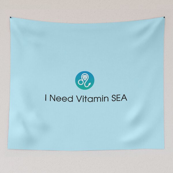 Item preview, Sea Glass - Funny Sea Glass Hunter Gifts - Beachcombing - I Need Vitamin SEA designed and sold by DesignByLeo.
