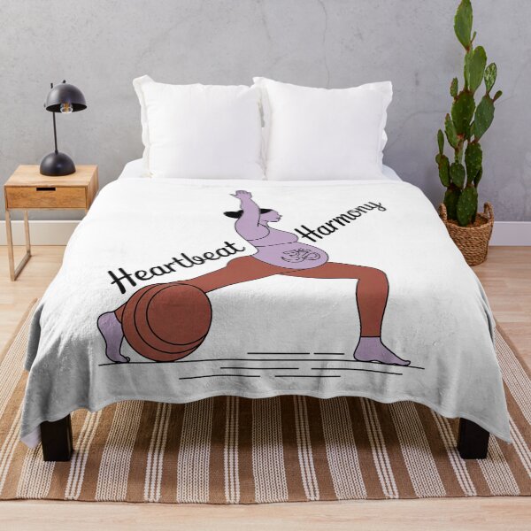 Item preview, Heartbeat Harmony Purple Lunge Pose Artwork designed and sold by 108stillness.