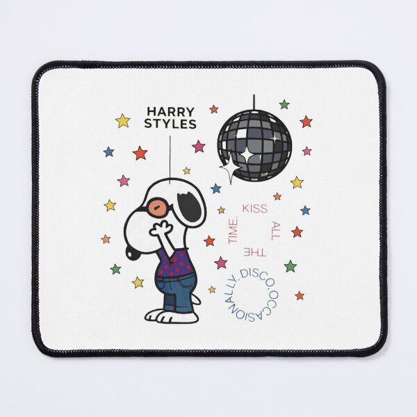 Item preview, Snoopy Harry Styles Kiss All The Time Disco Ball designed and sold by MAClt3Art.