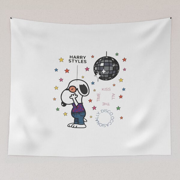 Item preview, Snoopy Harry Styles Kiss All The Time Disco Ball  designed and sold by MAClt3Art.