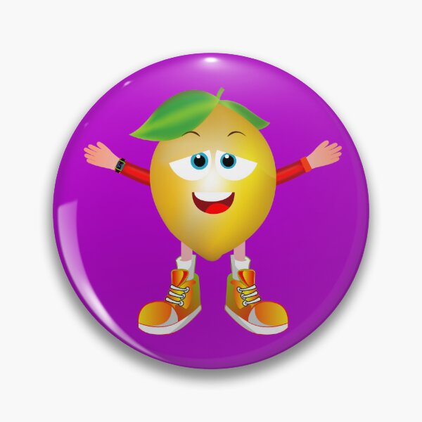 Item preview, Satisfied Lemon Animated Character Boy Version designed and sold by ExpressiveToon.