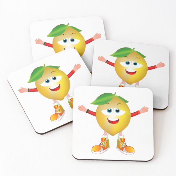 Item preview, Satisfied Lemon Animated Character Boy Version designed and sold by ExpressiveToon.