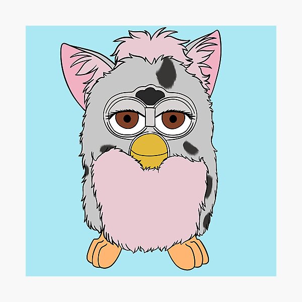 Item preview, Leopard Furby  designed and sold by Adastumae.
