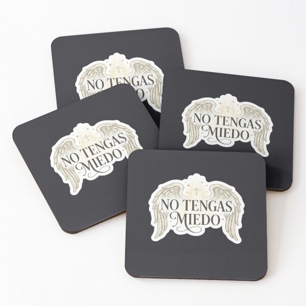 Item preview, Don't Be Afraid Christian Design in Spanish of Angel Wings designed and sold by MantoSagrado.
