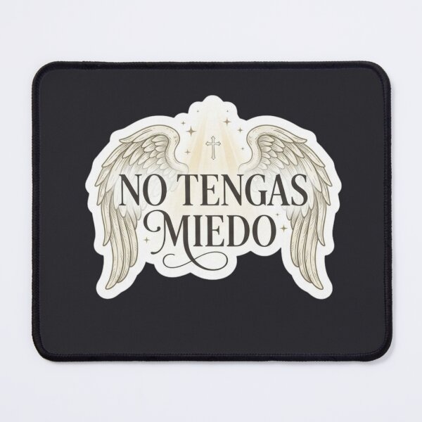 Item preview, Don't Be Afraid Christian Design in Spanish of Angel Wings designed and sold by MantoSagrado.