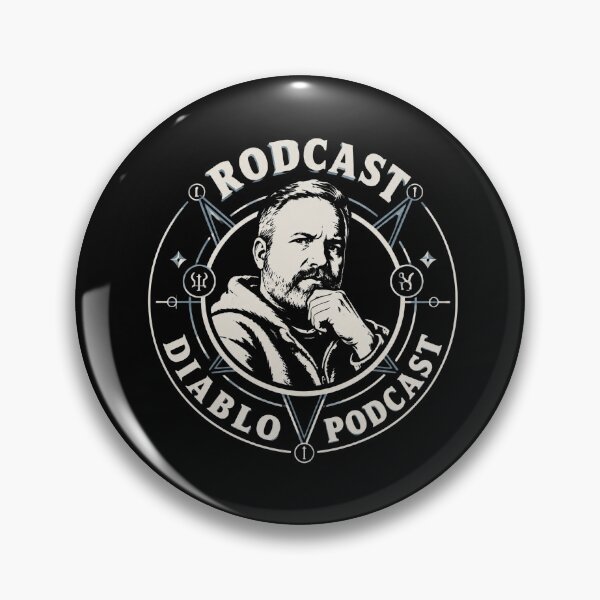 Item preview, Diablo Podcast Emblem designed and sold by eliquistgk.
