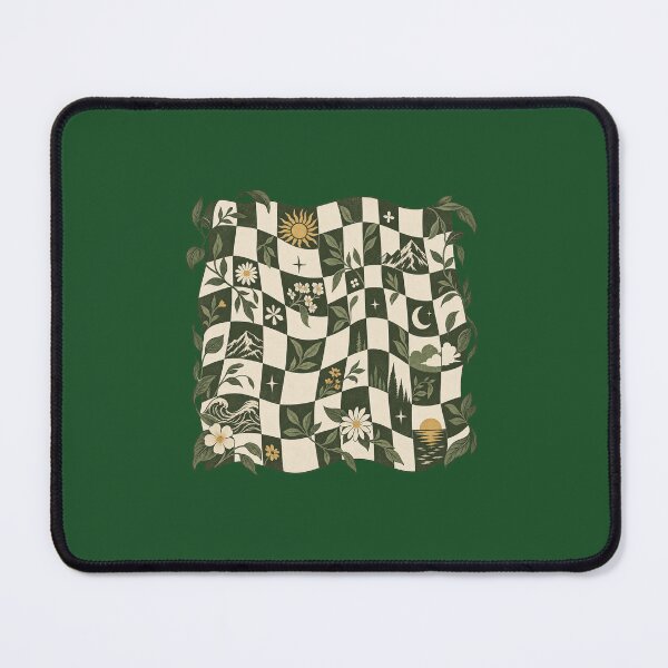 Item preview, Vintage Wavy Nature Checkerboard designed and sold by Some-of-theses.