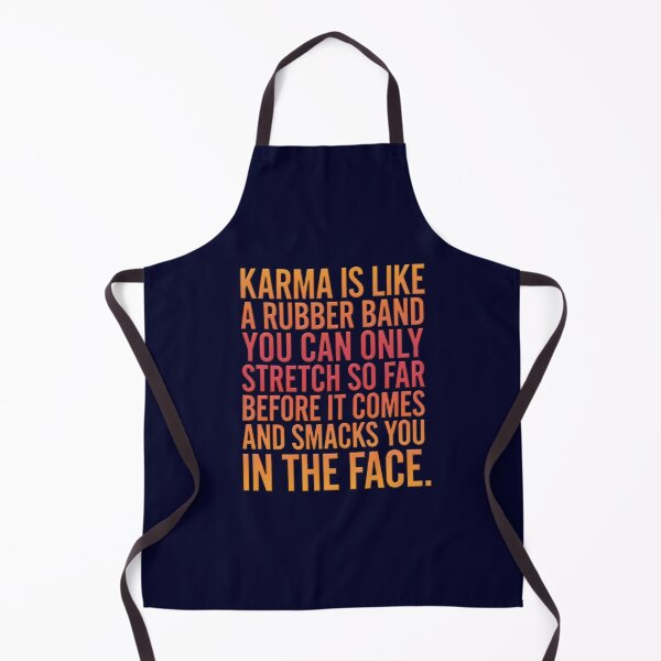 Item preview, Funny Sarcastic Humor Karma Is Like A Rubber Band  designed and sold by fantasticdesign.