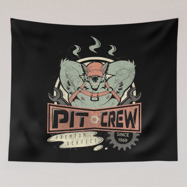 Item preview, Pit Crew  designed and sold by shiftyourbarrie.