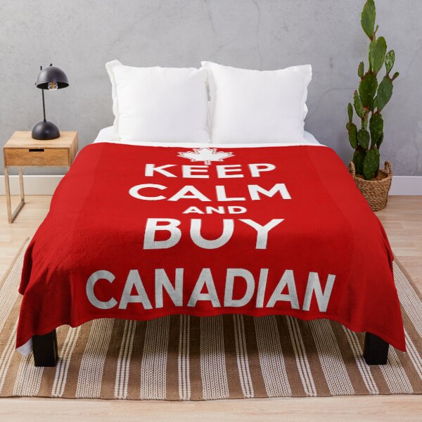 Item preview, Keep Calm and Buy Canadian - Red designed and sold by Flowercita.