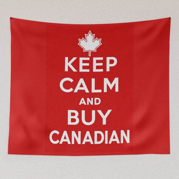 Item preview, Keep Calm and Buy Canadian - Red designed and sold by Flowercita.