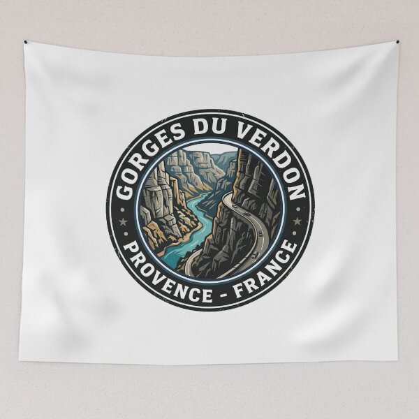 Item preview, Gorges Du Verdon Provence France Scenic Canyon Drive designed and sold by jeshands.