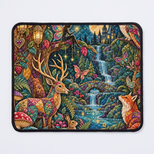 Item preview, The Quilted Forest designed and sold by FloramoonArt.